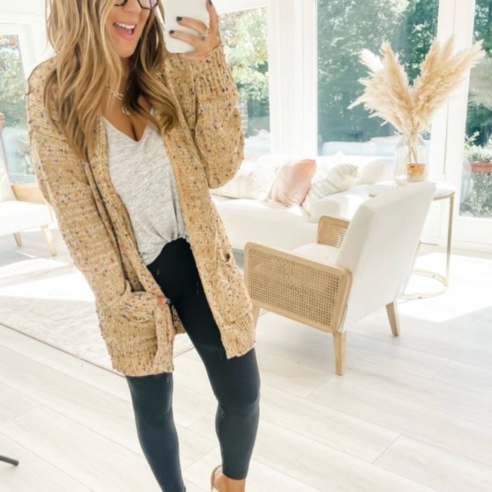 Women’s confetti cardigan